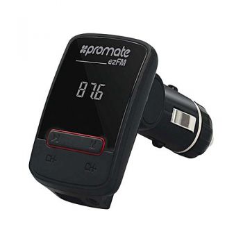 EZ FM Transmitter with Remote Control Promate - Black